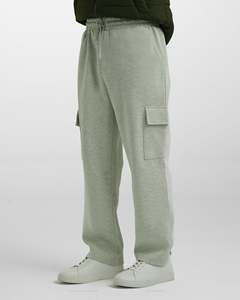 Pantalones Deportivos Cargo y Joggers para Hombre, Color Verde Claro, con Logotipo Personalizable, Bolsillos Laterales con Solapa, Ropa Deportiva Informal, Tejido Transpirable - Product Image 4