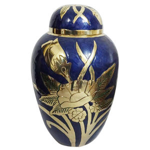 Luxury Handcrafted Aluminium Memorial <b>Urns</b> for Ashes Modern Design Durable Secure Lid 5-15L Capacity Tabletop Vase Function - Product Image 5