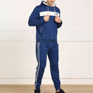 Chándal 2024 de algodón para hombre de nuevo diseño 100%, ropa informal de secado rápido para otoño e invierno, transpirable y ecológico de talla grande al por mayor - Product Image 2