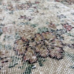 Turkish <b>Runner</b> <b>Rug</b> 2.9x9.1 ft, Gray Blue Moroccan <b>Rug</b> Wool - Product Image 5