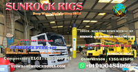 SUNROCK RIGS DRTH 700 DTRH AVEC COMPRESSEUR 1500 CFM 425 PSI PERÇAGE DUR PARFAIT POUR LE PERÇAGE DE ROCHE DUR