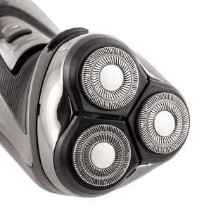 Afeitadora Eléctrica Mini Multicolor Plateada para Hombre, Afeitadora Rotatoria USB Impermeable IPX7, Afeitadora Facial con Cabezales Reemplazables y Lavables - Product Image 6