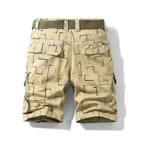 Pantalones Cortos Deportivos Casuales para Hombre, Diseño Personalizado, Algodón, Estilo Cargo, Bolsillos Holgados, Talla 6XL, Estilo Urbano y Playero - Product Image 2