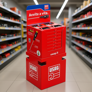 Expositor Usag con 10 Juegos de Destornilladores 091 SH5 y 10 Juegos de Destornilladores 091 D SH/5 - Product Image 3