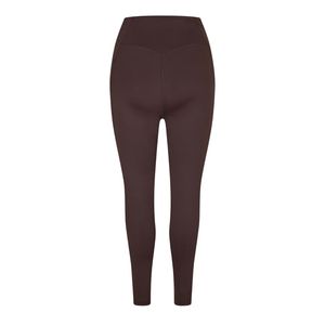 Women's High Waist Solid Ankle-Length Yoga <b>Leggings</b> Elastic Waist Quick Dry Breathable Windproof Spandex/Nylon Seamless Tummy - Product Image 5