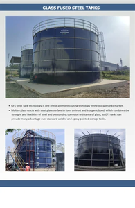 La mejor calidad, precio barato, tanque de reactor UASB, tanques GFS de acero con revestimiento de vidrio - Product Image 3