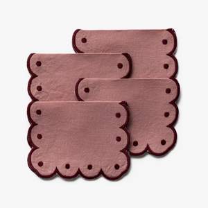 Manteles Individuales de Lino Natural Duraderos con Bordado Floral para Decoración de Comedor Clásica Moderna, Uso Doméstico Elegante, en Caja - Product Image 4