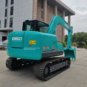 Excavateur Kobelco SK75 d'occasion de 7 tonnes avec un beau prix-Composants essentiels inclus Roulement de pompe à engrenages du moteur - Product Image 2