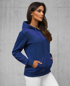 เสื้อฮู้ดสตรีทโอเวอร์ไซส์ผ่าไหล่ผ่าข้างแบบเรียบเรียบๆแนวสตรีทแวร์ - Product Image 6