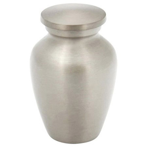 Urne funéraire en métal Elegance entièrement chromée avec couleur et tailles personnalisées pour la maison aux prix de gros - Product Image 1