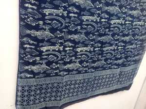 ผ้าไหม Lungi สวยงามบล็อกมือพิมพ์ผ้าซิ่นชายหาดสวมผ้าซิ่นผู้หญิง pario ชายหาดสวม pario - Product Image 6