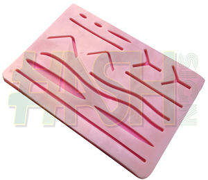 Medical Skin Suture Practice Manual <b>Silicone</b> Surgical Training <b>Pad</b> for Students - Product Image 1