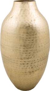 Handmade <b>vintage</b>-style premium quality metal iron flower <b>vase</b> with hammered design for elegant home decor centerpiece - Product Image 3