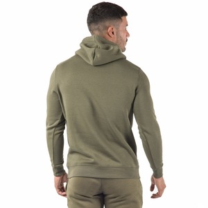 เสื้อมีฮู้ดผ้าฟลีซสำหรับผู้ชายพิมพ์ลายนูนแบบกำหนดเองระบายอากาศได้ดีเทคนิคการย้อมแบบเรียบสำหรับฤดูหนาว - Product Image 2