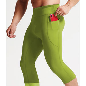 Top Ranking Mens Stretch Sweatpants Legging Slim Solid Color Gym Pants Jogger Reflect Running Training Jogging Pants Man - Product Image 6