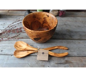 Cuenco de madera de mezcla de Acacia natural para cuencos de madera seguros para alimentos resistentes para chefs y panaderos de alta calidad - Product Image 5