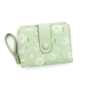 Nouveau Mini sac à main portefeuille femmes en cuir véritable fermeture éclair Vintage court dame petit mince femme portefeuille pour femmes - Product Image 3