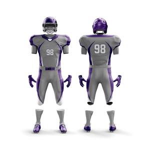 ชุดอเมริกันฟุตบอลทีมมืออาชีพเครื่องแบบใส่สบายชุดกีฬาสำหรับผู้ชายชุดอเมริกันฟุตบอลแห้งเร็ว - Product Image 4