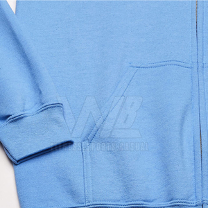 ผู้ผลิตจากปากีสถาน เสื้อฮู้ดซิปผู้ชายสำหรับฤดูหนาว ผ้าฝ้ายฟลีซ 100% คุณภาพสูง พิมพ์ลายโลโก้ตามสั่งด้วยระบบดิจิทัล - Product Image 3