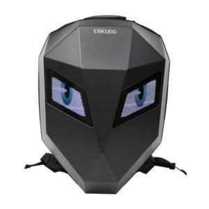 Mochila Inteligente LED Impermeable Antirrobo con Puerto de Carga USB para Ciclismo Nocturno, Diseño Portátil y Duradero, Pantalla Personalizable con Texto e Imagen - Product Image 5