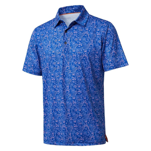 Camisas de Golf Casuales para Hombre de Alta Calidad a Precio de Fábrica OEM, Tejidas, de Secado Rápido, Transpirables, Bordadas, Personalizadas al por Mayor - Product Image 1