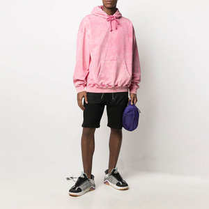 Top Rang Custom Made Acid Wash Pullover Hoodie 100% algodón Unisex Casual Winter Street Wear Plain Dyed - Product Image 6