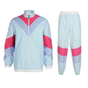 Ensemble de survêtement coupe-vent en nylon pour hommes Ensemble solide coupe ajustée imperméable pour l'été Vente en gros pas cher Survêtement respirant pour hommes - Product Image 1