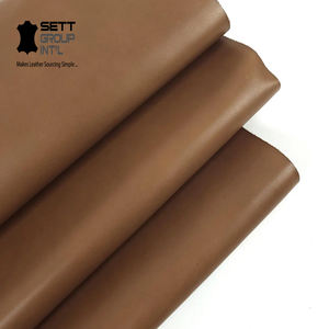 Cuero de vacuno de grano completo OEM, color caqui, 1.1-1.3 mm, para fabricación de calzado, decoración del hogar, costura, manualidades, taller, herramientas de cuero de calidad, confiable - Product Image 3