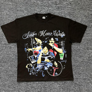 Camiseta Unisex de Alta Calidad, Manga Corta, Estilo Vintage, Tejido de Felpa Transpirable y Ecológico, Hombros Caídos, 100% Algodón - Product Image 5