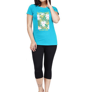 Camisetas Personalizadas para Mujer, Corte Regular, 100% Algodón, Estilo Urbano, Antiarrugas, Secado Rápido, Teñido Liso, Todas las Tallas Disponibles - Product Image 1