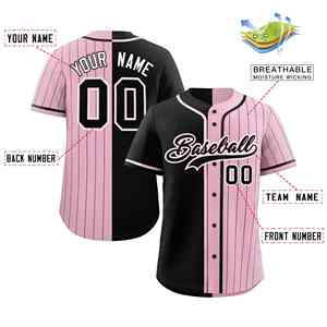 Maillot de baseball personnalisé en tissu respirant, coupe décontractée, idéal pour les tenues d'équipe, les entraînements sportifs et le style streetwear. - Product Image 6