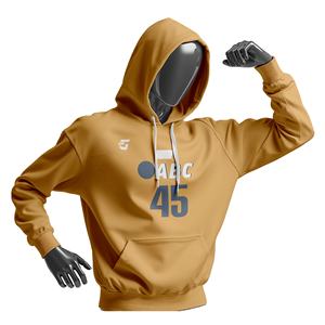 Sudadera con capucha deportiva de alto rendimiento Logotipo personalizado Activewear Sudadera con capucha deportiva de poliéster ligero - Product Image 3