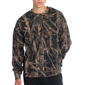 เสื้อสเวตเชิ้ตผ้าฟลีซลายพรางสำหรับผู้ชาย พิมพ์โลโก้ตามสั่ง เสื้อพูลโอเวอร์ผ้าฝ้าย/โพลีเอสเตอร์ ขายส่งจากปากีสถาน สำหรับวิทยาลัย/มหาวิทยาลัย - Product Image 1