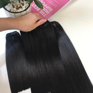 Peluca de cabello humano SDD hueso recto Color negro Natural 100% extensiones de cabello humano vietnamita cutícula alineada Peluca de cabello de mujer - Product Image 4