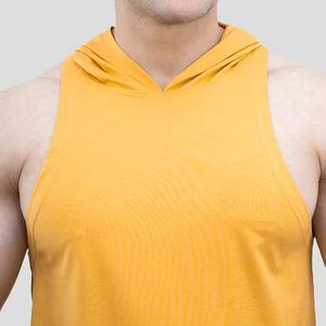 Camiseta sin Mangas con Capucha, Estilo Informal y Holgado, Ropa Deportiva para Gimnasio, Hogar y Uso al Aire Libre - Product Image 2