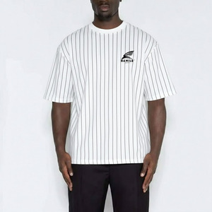 เสื้อยืดกีฬาผู้ชายดีไซน์ยอดเยี่ยมปี 2026 พร้อมโลโก้สั่งทำขายส่ง เสื้อยืดกีฬาผู้ชายทรงโอเวอร์ไซส์ ราคาดีที่สุด - Product Image 2