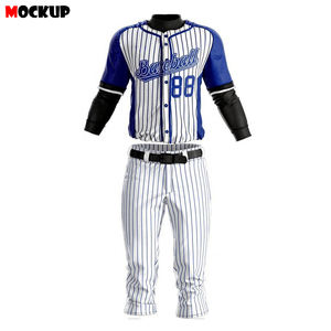 Nouvelle conception, uniforme de baseball personnalisé pas cher, ensemble en gros, uniformes de baseball d'équipe pour hommes, jeunes, enfants, commande en gros - Product Image 5