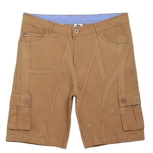 Pantalones DE TRABAJO rectos informales Pantalones cortos de carga con seis bolsillos con pantalones cortos de carga de Pekín personalizados solo para hombres usados - Product Image 1