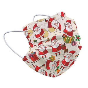 Masque facial magnétique en coton sublimé de haute qualité nouveau Design numérique Halloween nouvel an vêtements de noël respirant anti-poussière - Product Image 2