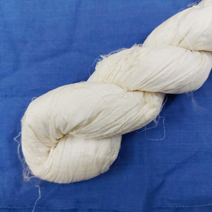 Ruban En Soie De Sari Recyclée - 100g, Largeur 1-2cm, Mélange Pêche, Pour Bijoux Et Créations - 5