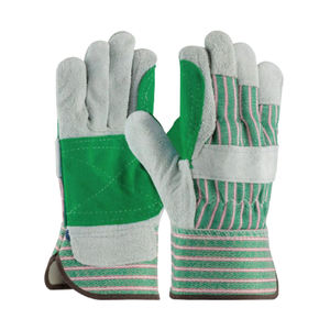 Guantes de trabajo de cuero de alta calidad Cómodo seguridad para las manos para protección industrial Guantes de cuero para hombres - Product Image 4