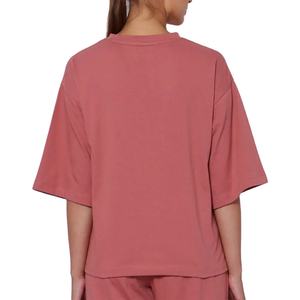 Camiseta Extra Grande para Mujer de Pakistán, Estilo Cómodo y Fresco, Casual, Talla Grande, Diseño Sólido con Logotipo Estampado en Relieve - Product Image 6