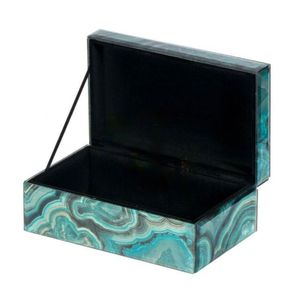 Boîte à boucles d'oreilles de luxe en acrylique élégant avec bouton élégant parfait pour le stockage de bijoux et l'organisation de colliers - Product Image 6