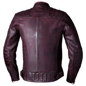 Chaqueta de Carreras Personalizada de Cuero Genuino para Hombre, con Logotipo Personalizado, Estilo Urbano, Resistente al Viento, Ecológica, de Secado Rápido y Transpirable - Product Image 2