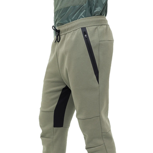 Pantalon de jogging d'hiver décontracté pour hommes, personnalisé, le plus vendu, couleur gris chiné, vente à coupe droite - Product Image 3