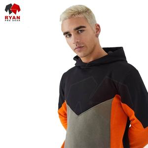 Sweat à capuche personnalisé pour homme |   Style streetwear |   OEM/ODM disponible |   100% coton polaire |   Pull d'hiver respirant - Product Image 4