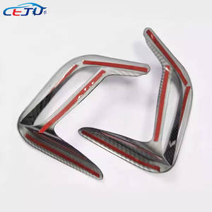 Capuchons de couvercle de lampe antibrouillard de pare-chocs arrière de voiture ABS Carbon Look pour <span class=keywords><strong>Ford</strong></span> <span class=keywords><strong>Kuga</strong></span> ST Line Escape C482 2020-2025 - Product Image 2