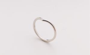 Custom Designer <b>Silver</b> Love Hand <b>Couple</b> Wedding <b>Ring</b> Fine Jewelry for Girls' Anniversary Occasions - Product Image 2