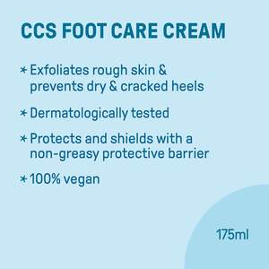 Crème de soin des pieds CCS Professional 175 ml pour le soin de la peau - Product Image 3