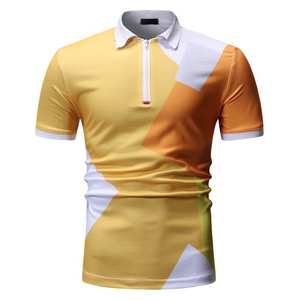 Polo de alta calidad para hombre, diseño de camiseta al por mayor, Polo de golf de punto de algodón 100% personalizado para hombre, camisetas con logotipo bordado, 2017 - Product Image 5